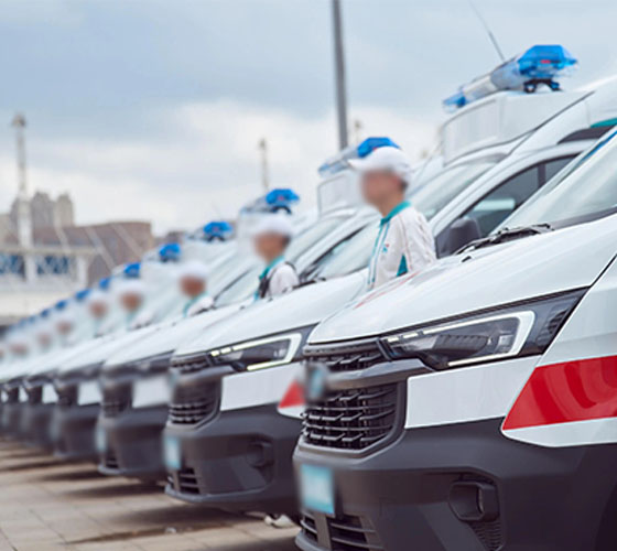 宝应县服务车队展示